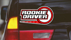 Rookie Driver Sign